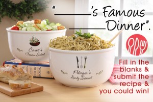 Your Special dish blog1 300x200        s Famous        Dinner Contest Winner Announced!