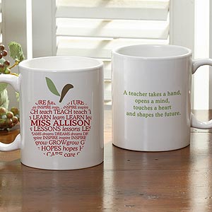 apple scroll mug
