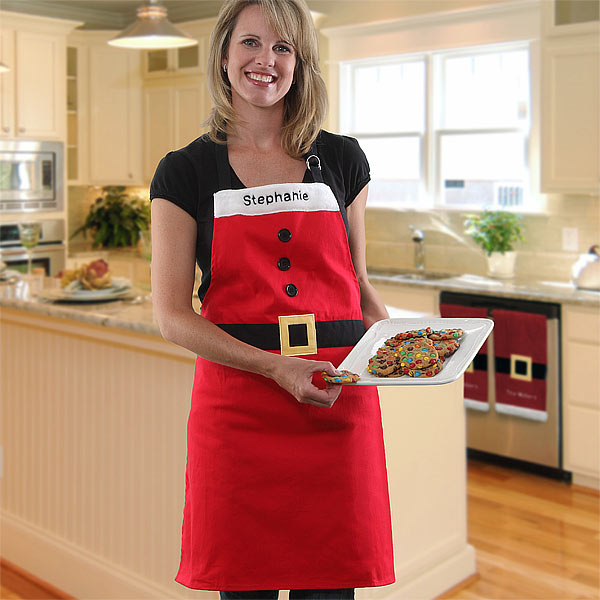 santa apron