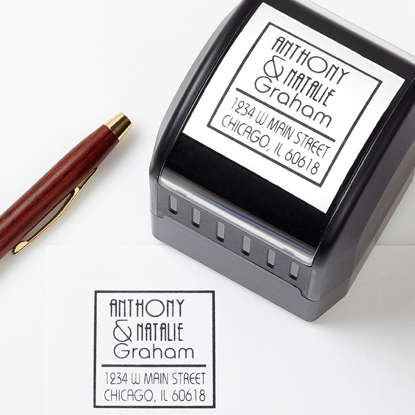 Your Names Self-Inking Address Stamper