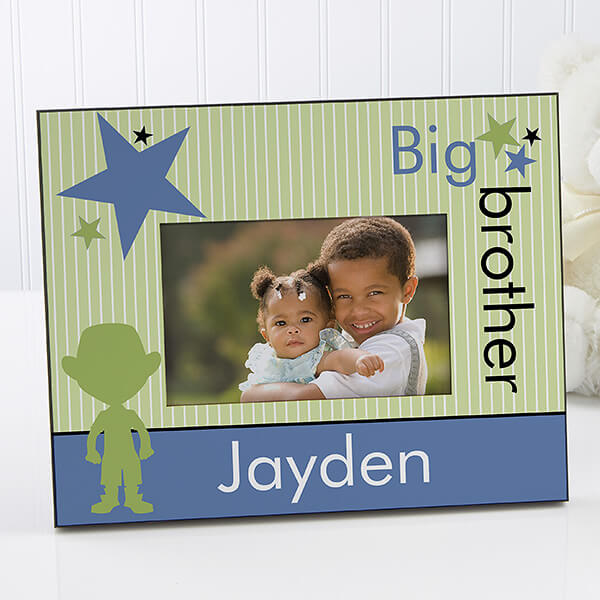 gifts for siblings with Big Brother Big Sister Picture Frame