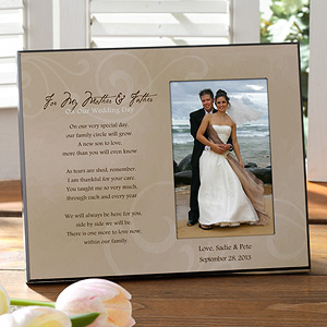 wedding frame for parents