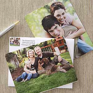 PersonalizationMall's "Just Us" Photo Note Cards