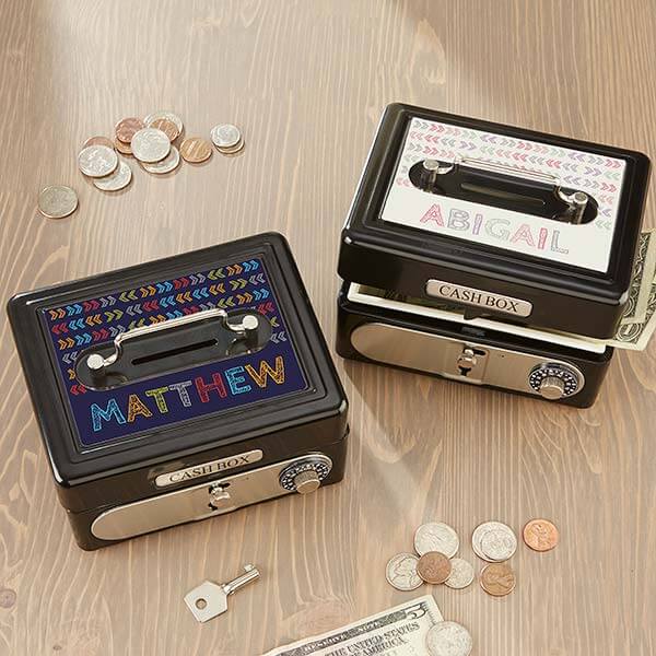 Personalized Cash Box For Kids
