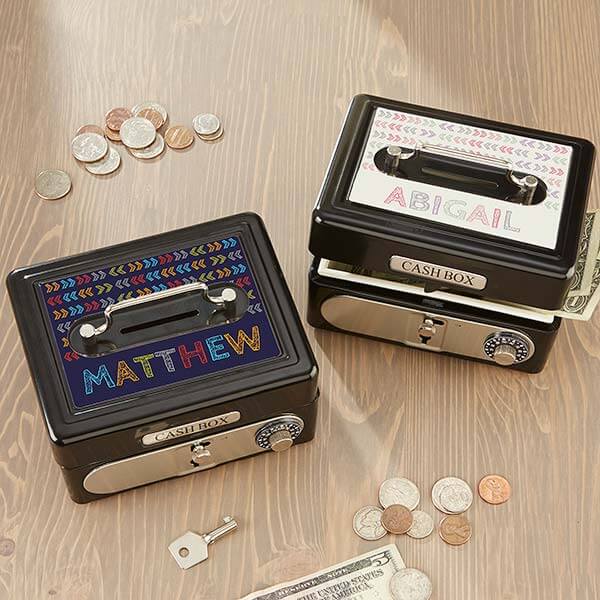 drive-in movie at home Personalized Cash Box For Kids