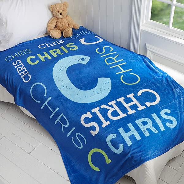 drive-in movie at home Personalized Kids Blanket