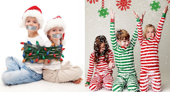 funny christmas picture ideas for kids