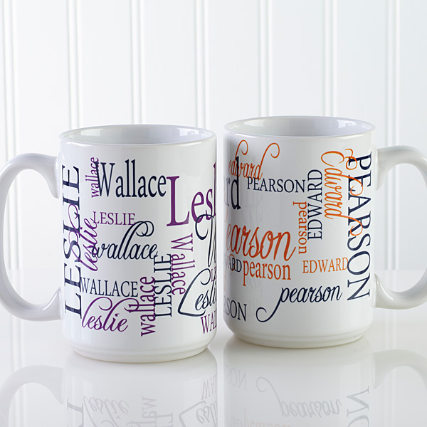 Signature Style Personalized Coffee Mug