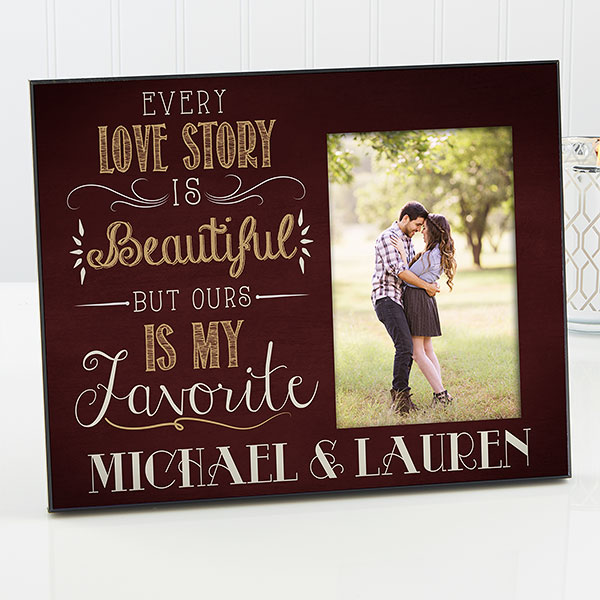 Love Story Custom Picture Frame