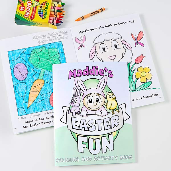 Easter Fun! Custom Coloring Book for Kids