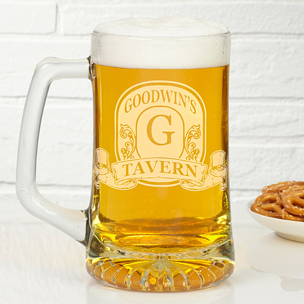 custom beer mug for dad