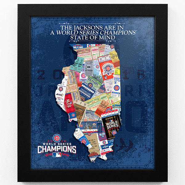 Chicago Cubs 2016 World Series Champions Photo Mint - Sports Section