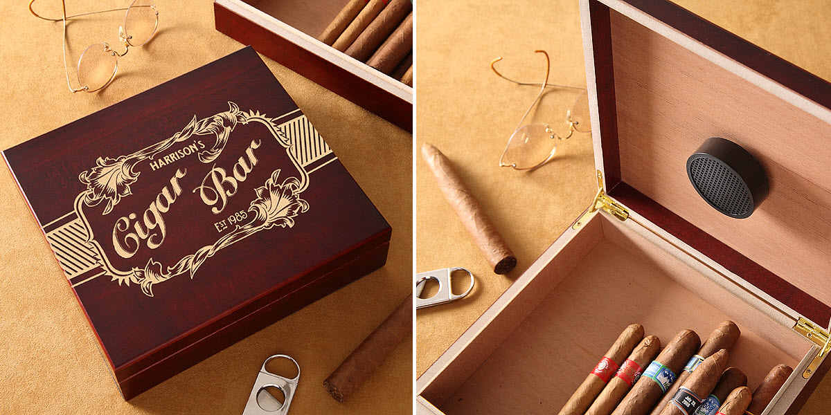 home bar gifts with Custom Cigar Boxes