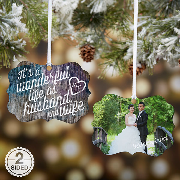 Custom Wedding Ornament