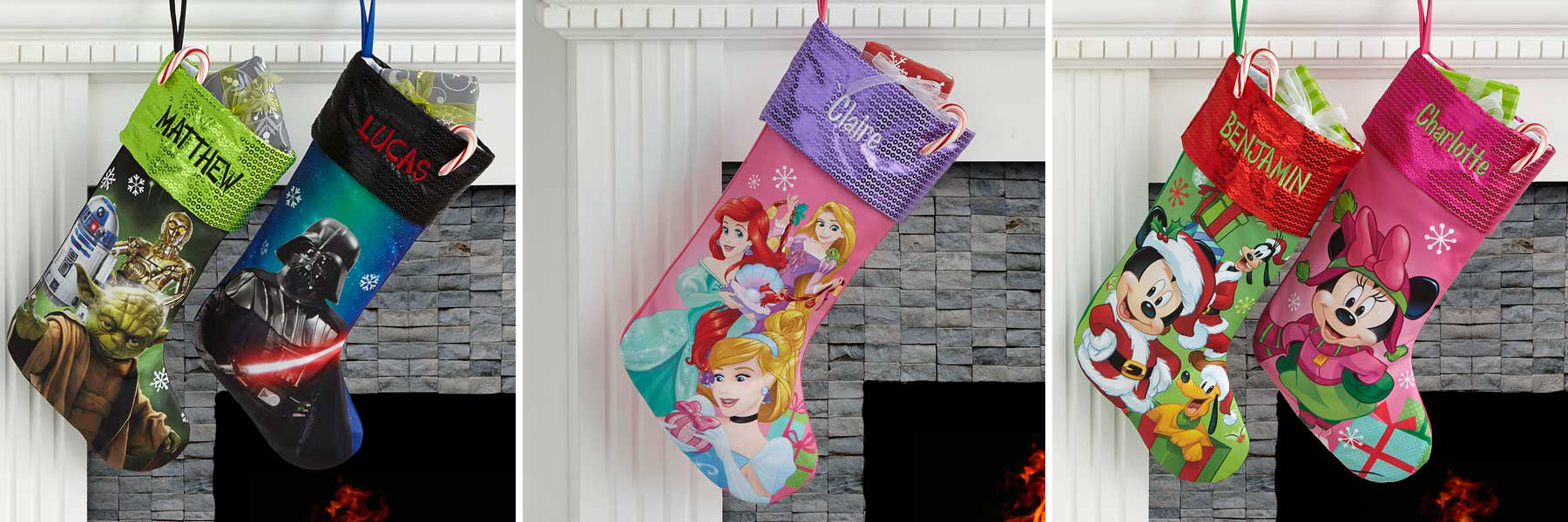 Personalized Kids Christmas Stockings