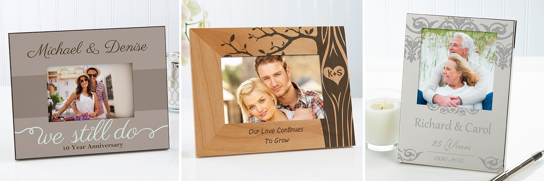 Anniversary Picture Frames