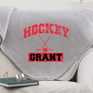 Custom Hockey Blanket