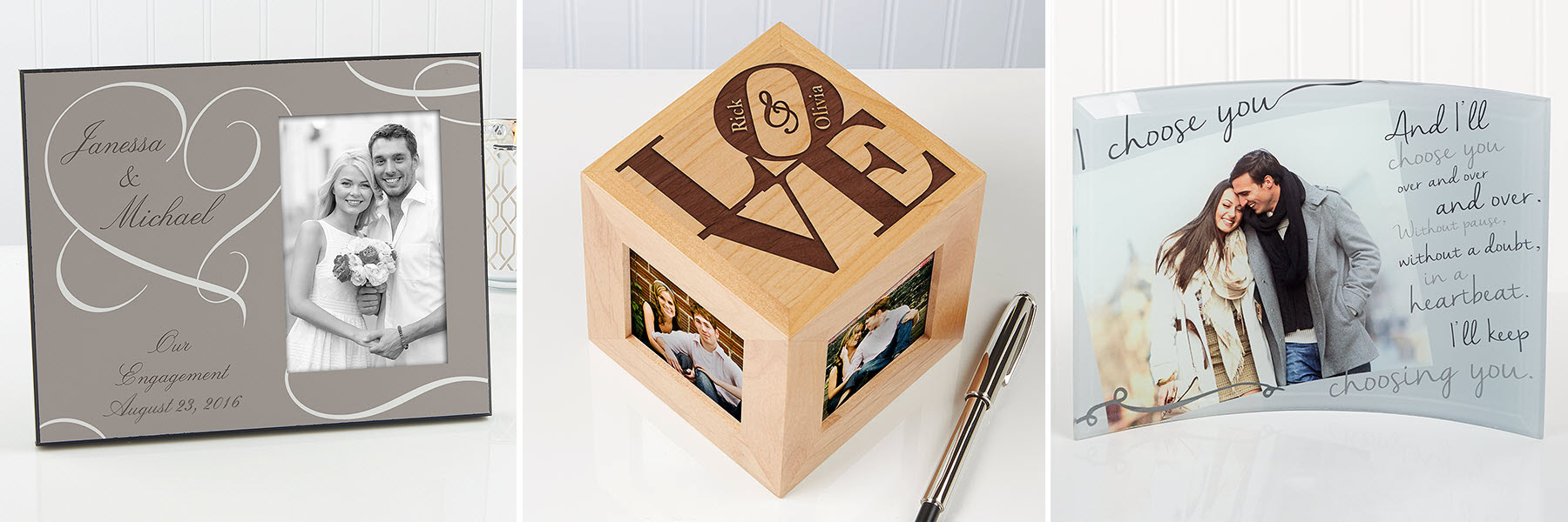 Engagement Picture Frames