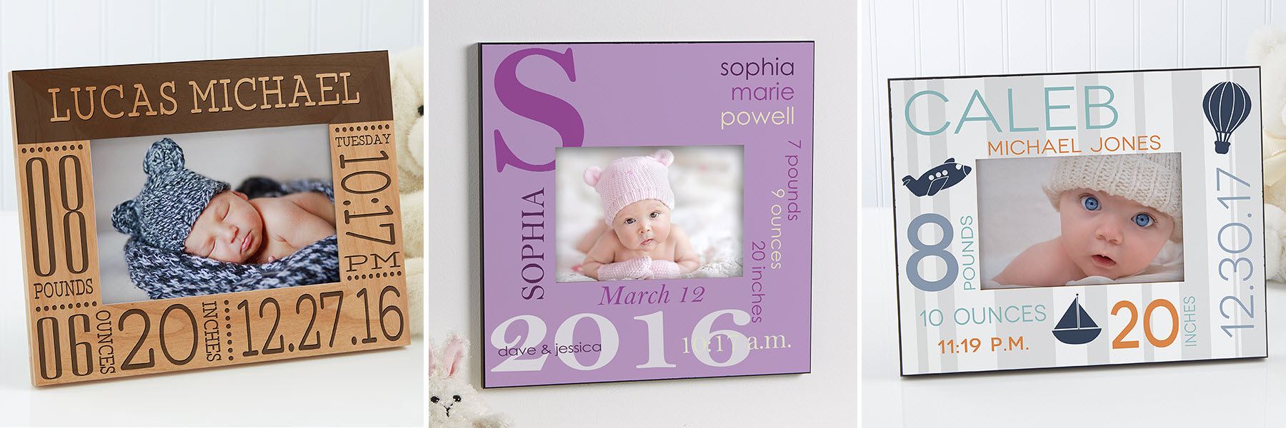 New Baby Picture Frames