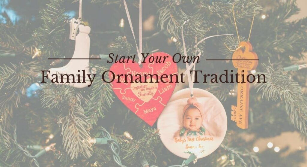 Personalized Family Ornaments Tradition