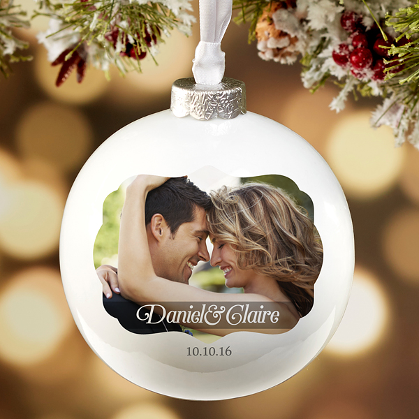 Wedding Photo Ornament