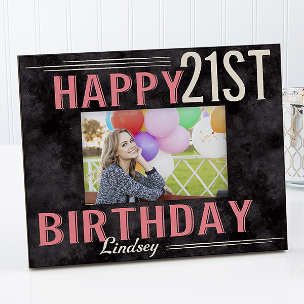 21st Birthday Picture Frame