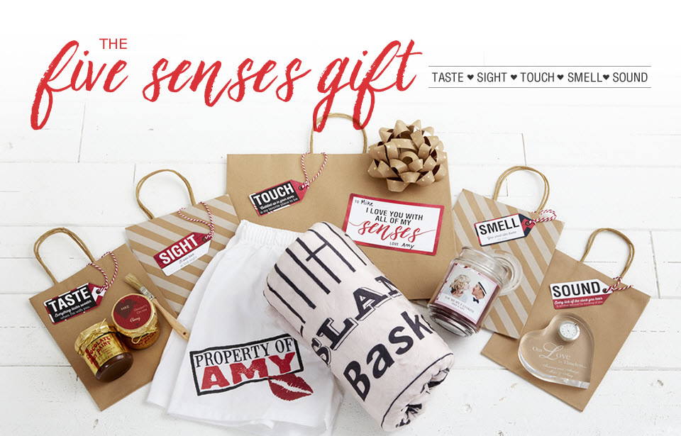 Personalization Mall Blog | five-senses-gift-header