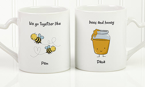 Bees & Honey Mug Set