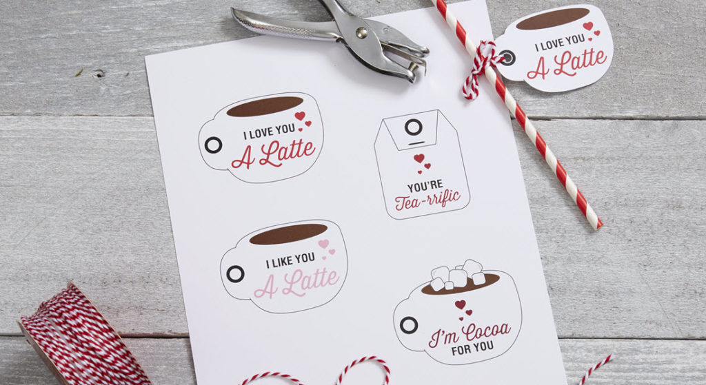 Love You Latte - Free Valentine's Day Printable