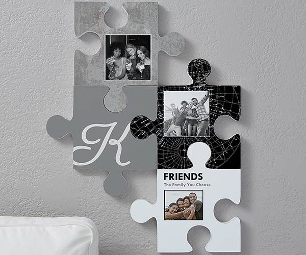Friends Puzzle Piece Wall Decor