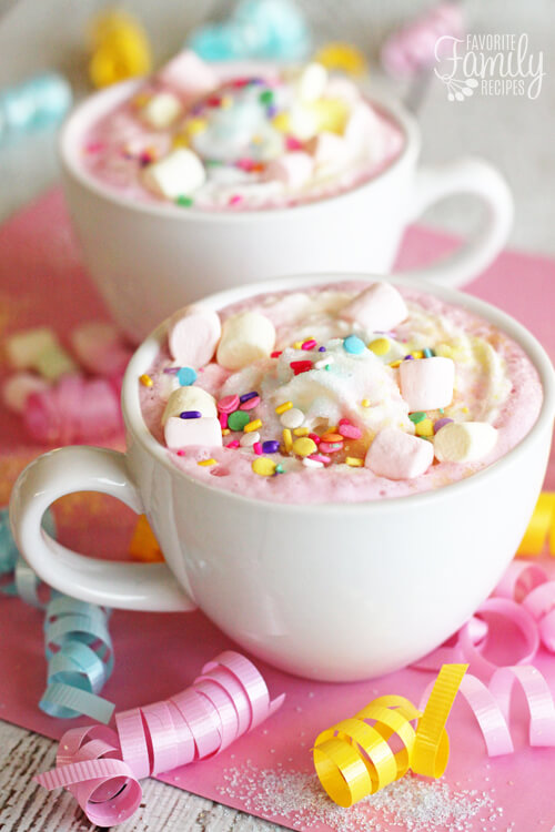 Unicorn Hot Chocolate Recipe