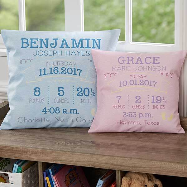 Personalized Baby Pillows