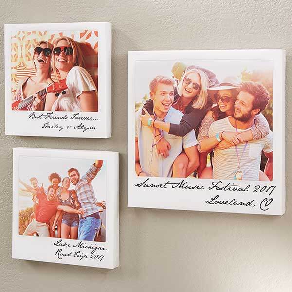 Instant Photo Canvas Prints