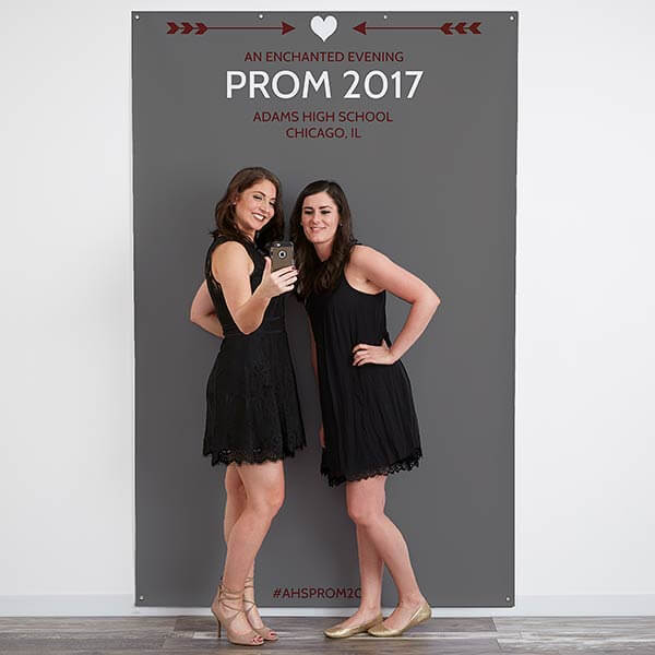 Prom Personalized Photo Backdrop