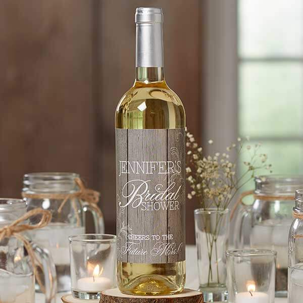 Personalized Wine Bottle Label