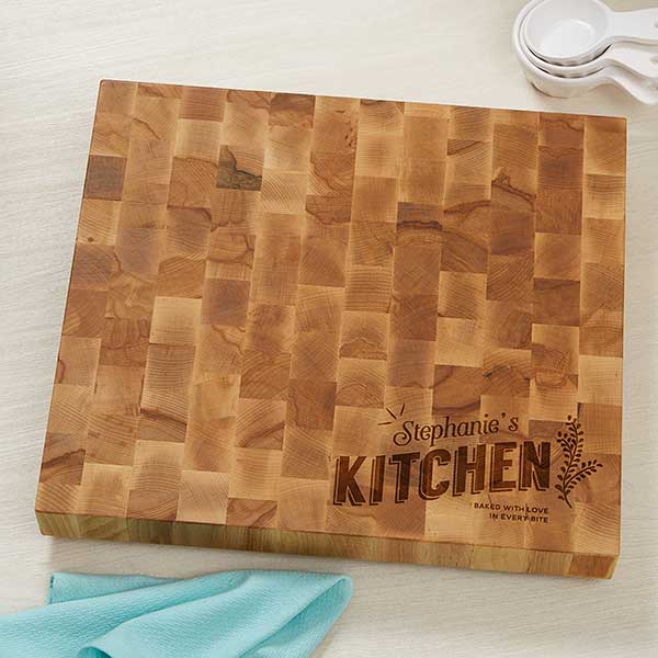 Butcher Block Cutting Board - Kitchen