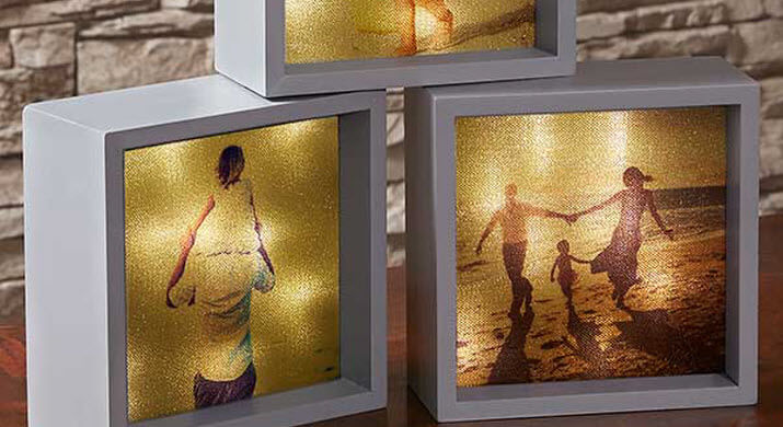 LED Light Shadow Boxes