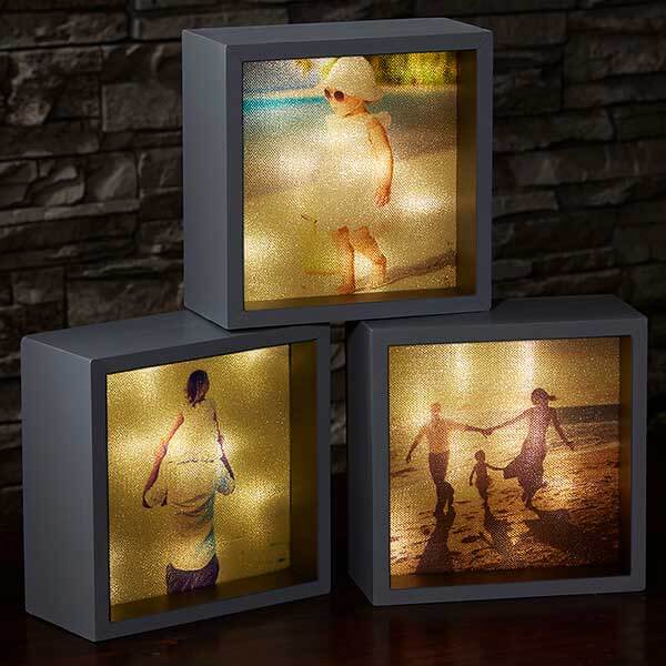 LED Photo Light Shadow Boxes