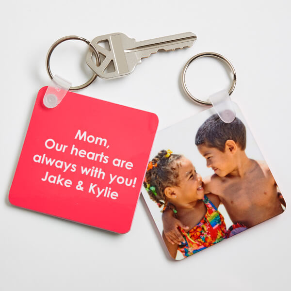 Picture Perfect Personalized Photo Key Ring