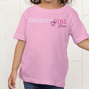 Daddy's Girl & Daddy Custom T-Shirts