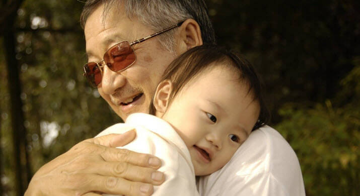 fathers day ideas for grandpa with grandfather hugging grandchild