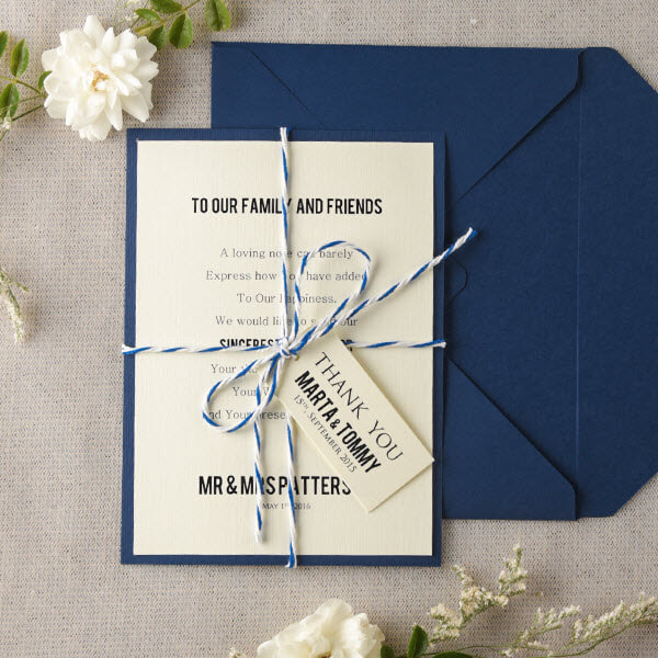 Wedding Thank You Card Templates