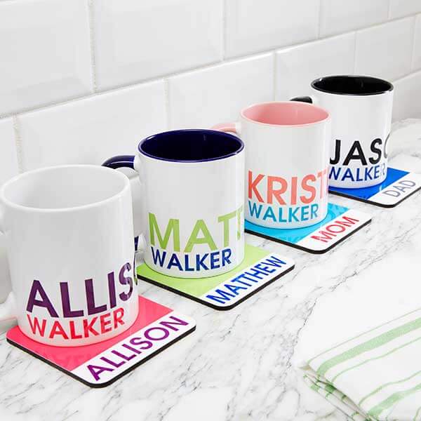 Custom Name Mugs