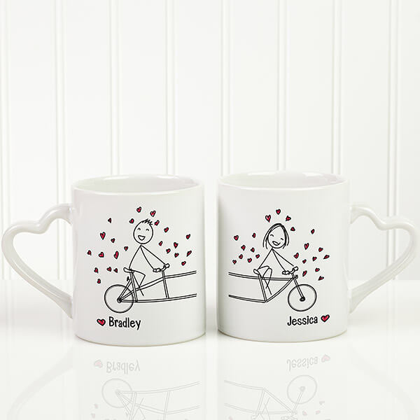 Boyfriend & Girlfriend Coffee Mug Set
