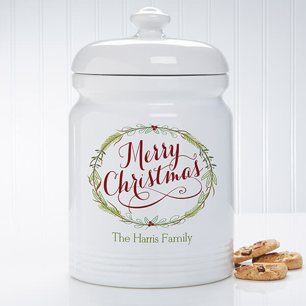 Real Estate Closing Gifts - Holiday Cookie Jar