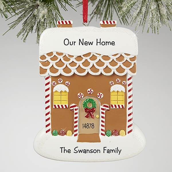 Real Estate Closing Gifts - Gingerbread Home Ornament
