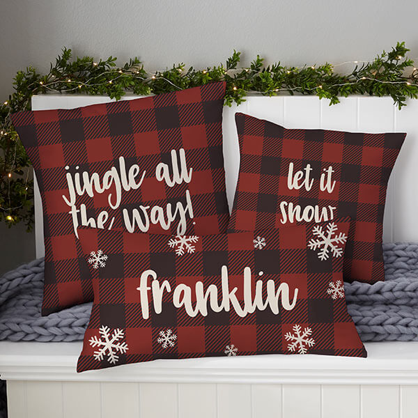 Buffalo Check Accent Pillows