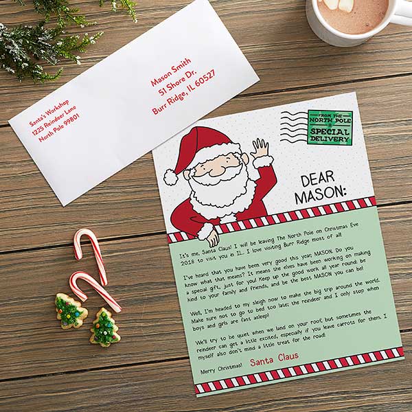 personalized letters from santa