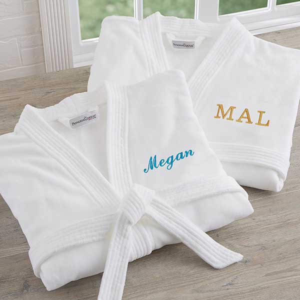 Embroidered Bridesmaid Robes