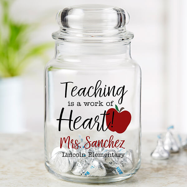 Teacher Candy Jar